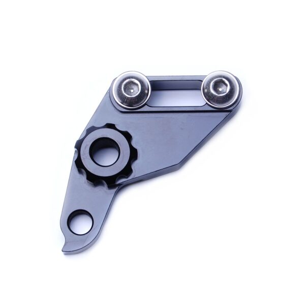 Mde Bikes Dropout System 9 148x12mm +14mm Drive Side Hanger Black front side