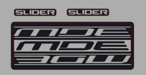 SLIDER CR 2017 decals Kit