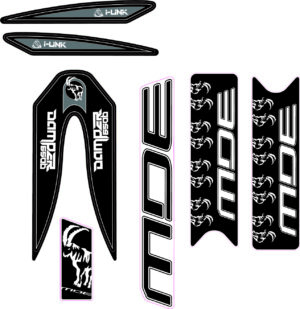 DAMPER 650B 2015 decals Kit