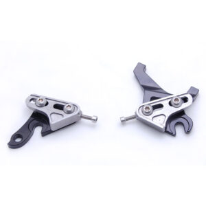 KIT DROPOUTS SLIDE 135X10 P.M. STEEL SUPPORT