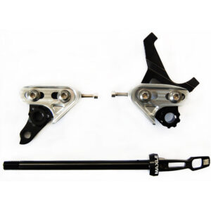 KIT DROPOUTS SLIDE 142/135X12 QR P.M. SUPPORT ALLOY