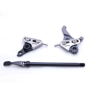 KIT DROPOUTS SLIDE 142/135X12 QR P.M. STEEL SUPPORT