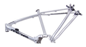 Mde 2020 Born in the Alps Keep3r Brushed eMtb Polini e-trail e-enduro only frame lower 3/4 back side
