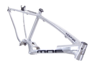 Mde 2020 Born in the Alps Keep3r Brushed eMtb Polini e-trail e-enduro only frame upper 3/4 front side