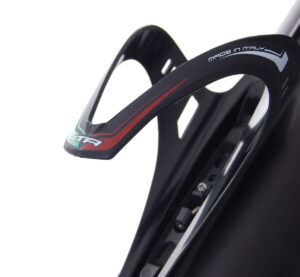 Mde 2020 Born in the Alps Sharp3r eGravel eRoad Black bottle cage made in italy