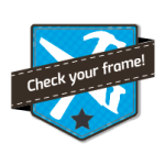 mde check your frame logo