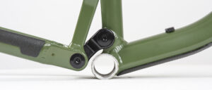 Mde Bikes Born in the Alps Carve 29 frameset Army Green Bottom Bracket Down Link