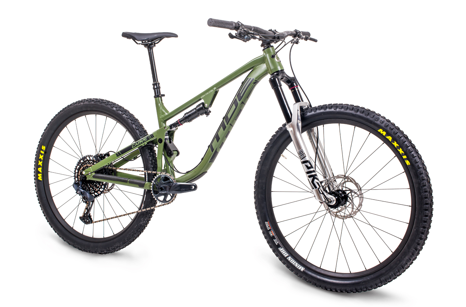 Mde 2021 Born in the Alps Carve 29 Race Bike Army Green 3/4 front side