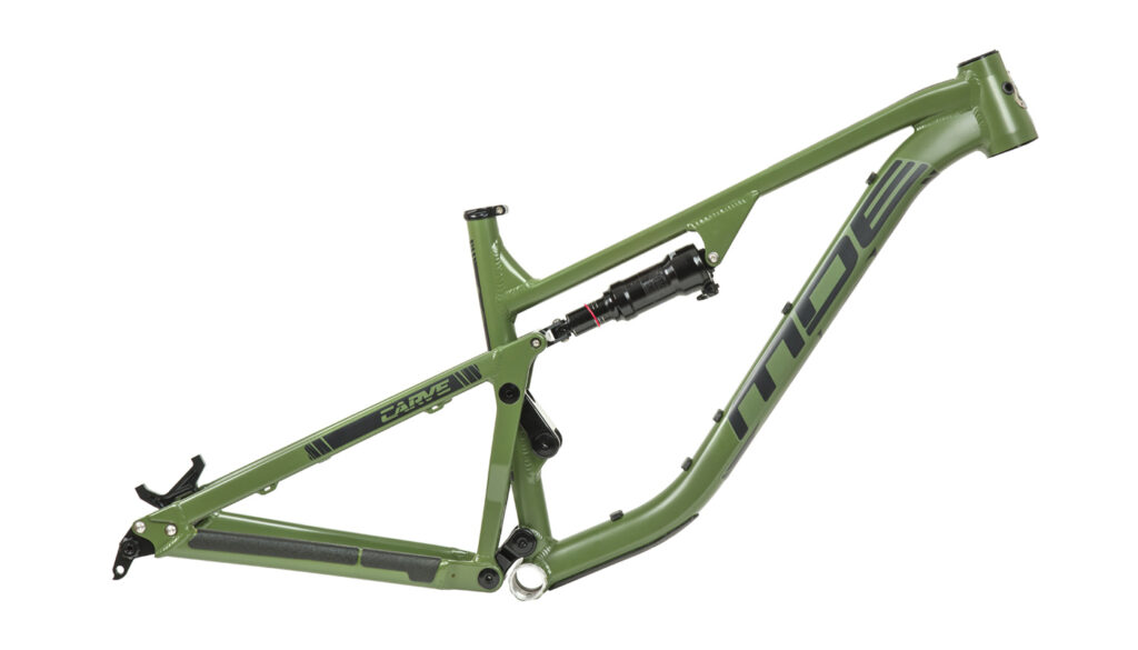 Mde Bikes 2021 Born in the Alps carve-29 Army Green front side big