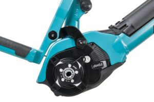Mde Bikes Born in the Alps Push3r Ebike Frameset drive unit side view