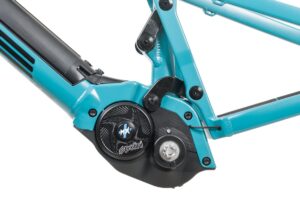 Mde Bikes Born in the Alps Push3r Ebike Frameset drive unit back view