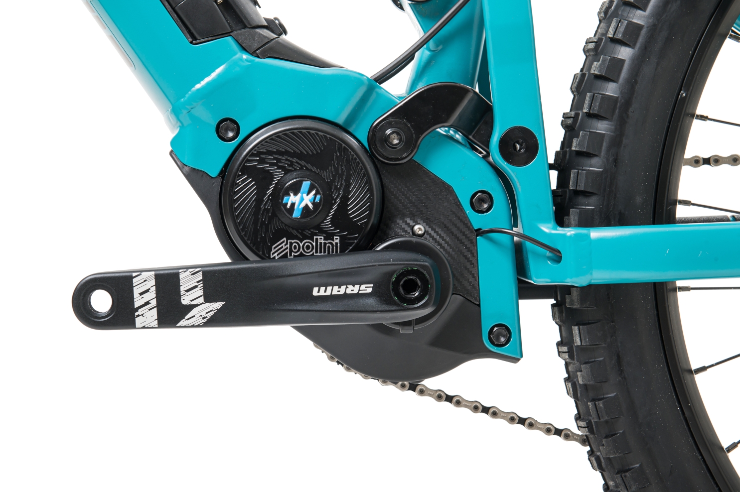 Mde Bikes Born in the Alps Push3r E-bike Polini Ep3 Mx Plus No Drive Side view