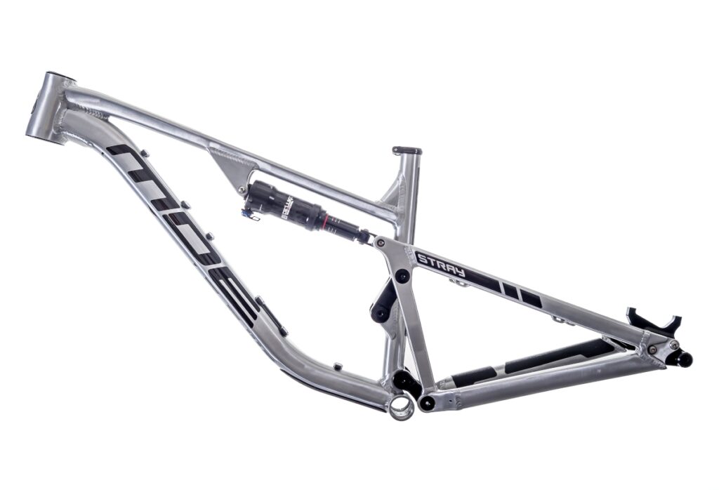 Mde Bikes Stray Allmountain Brashed Frameset Back Side