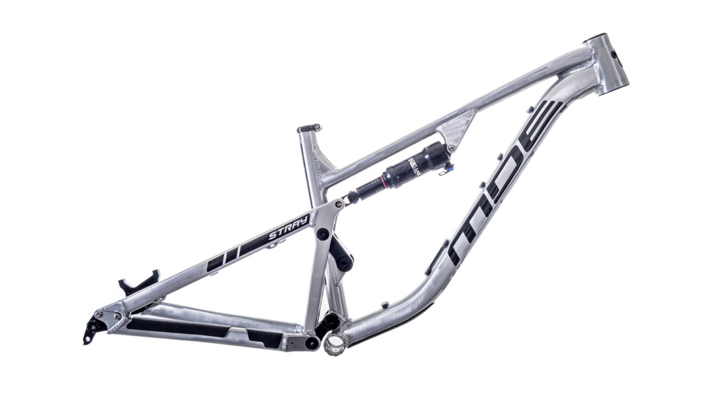 Mde Bikes Stray Am Frame Allmountain Brushed Front Side