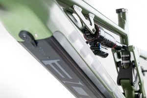 Mde Bikes Push3R Bike Frameset New Ebike Polini Mx Plus Shock Front View