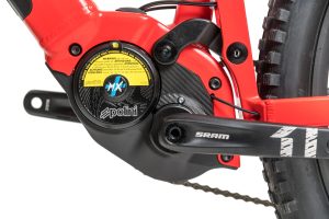 Mde Bikes Push3r Matte Red Formula RR Polini Mx Plus Motor No Drive Side detail
