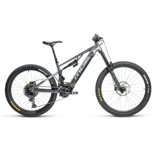 Mde Bikes Push3R Gun Metal New Ebike Race Rock Shox Zeb Polini Mx Plus Q