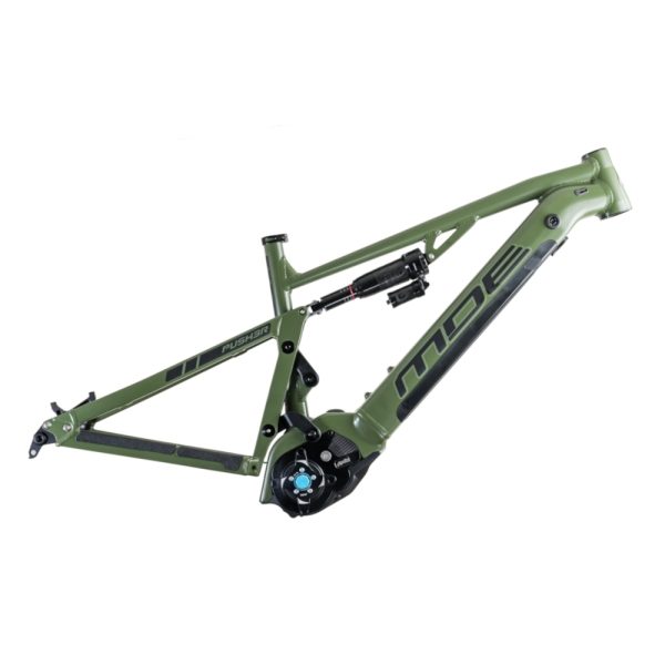 Mde Bikes Push3R Mility Green New Ebike Frameset Polini Mx Plus Side Q