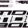 Adesivi Kit Push3 2021 Black Grey