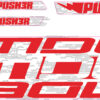 Adesivi Kit Push3 2021 Red Grey