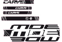 CARVE decals kit (Latest version)